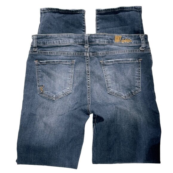 KUT from the KLOTH Womens Jeans 121619 5-Pocket Med Wash Mid Rise Stretch Sz 10 - Picture 1 of 9